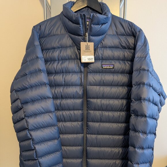 Patagonia Men's Down Sweater New Navy XL NWT - Picture 1 of 4